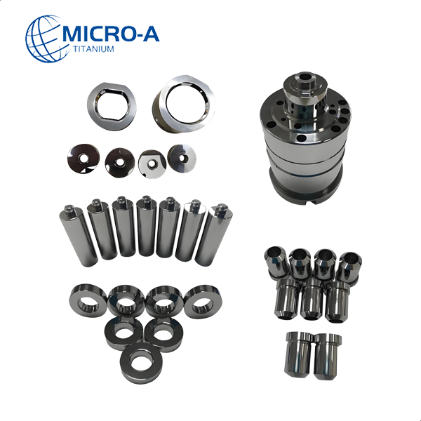 Titanium Parts With Samples